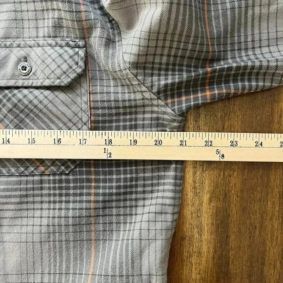 Howler Brothers Harker's Plaid Flannel Small - Picture 4 of 5